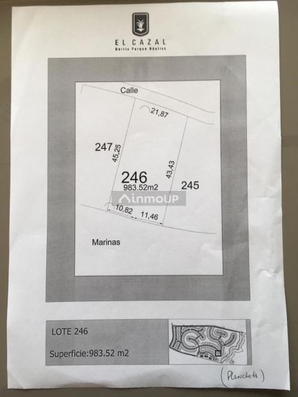Terreno en Venta en Escobar, G.B.A. Zona Norte