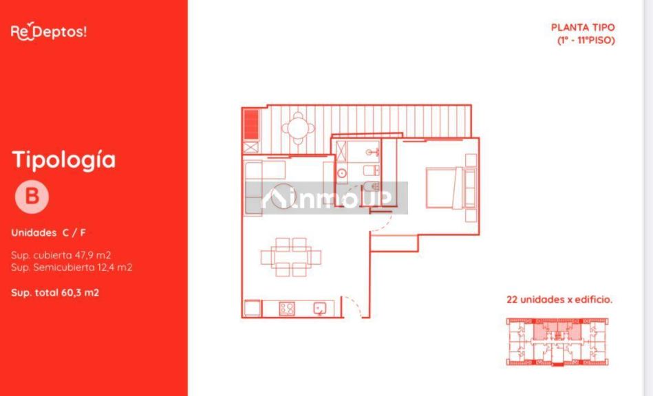 Departamento en Venta en Tigre, G.B.A. Zona Norte