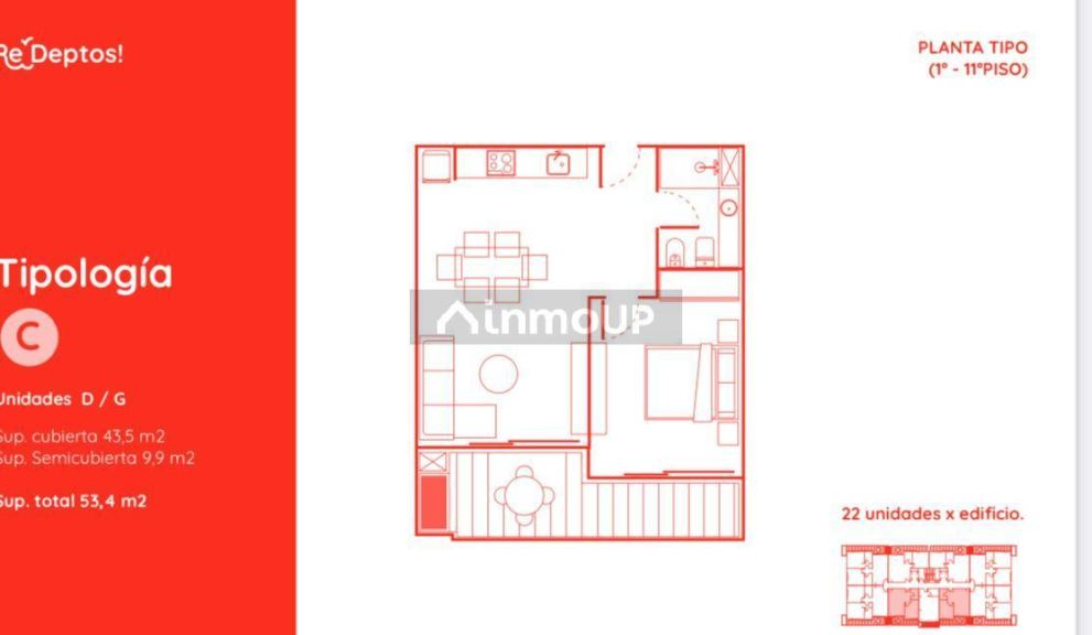 Departamento en Venta en Tigre, G.B.A. Zona Norte