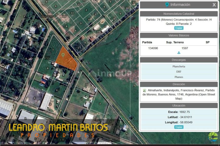 Terreno en Venta en Moreno, G.B.A. Zona Oeste