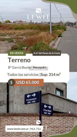 Terreno en Venta en Confluencia, Neuquen