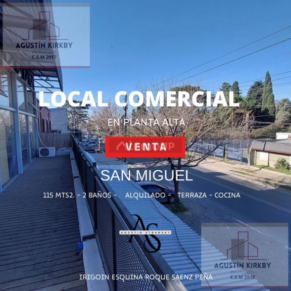 Local Comercial en Venta en San Miguel, G.B.A. Zona Norte