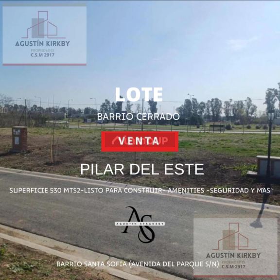 Terreno en Venta en Pilar, G.B.A. Zona Norte