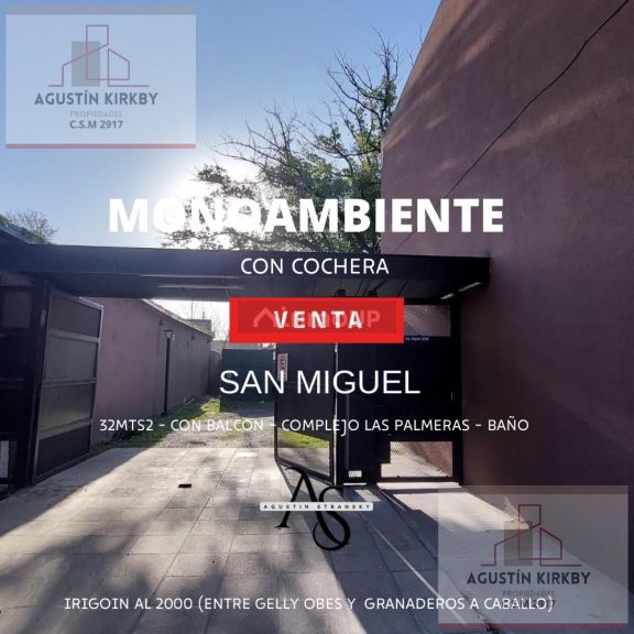 Departamento en Venta en San Miguel, G.B.A. Zona Norte