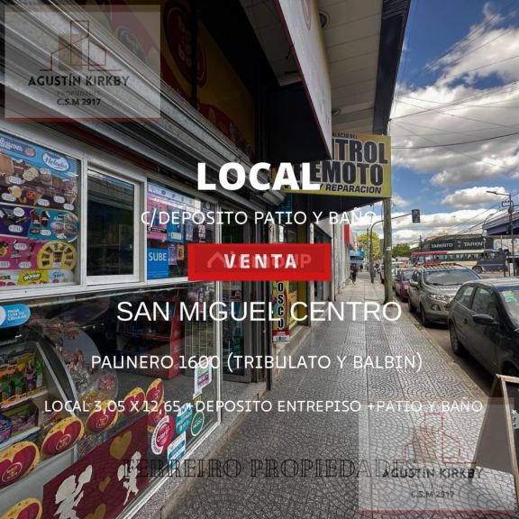 Local Comercial en Venta en San Miguel, G.B.A. Zona Norte