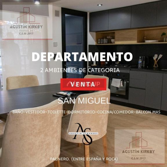 Departamento en Venta en San Miguel, G.B.A. Zona Norte