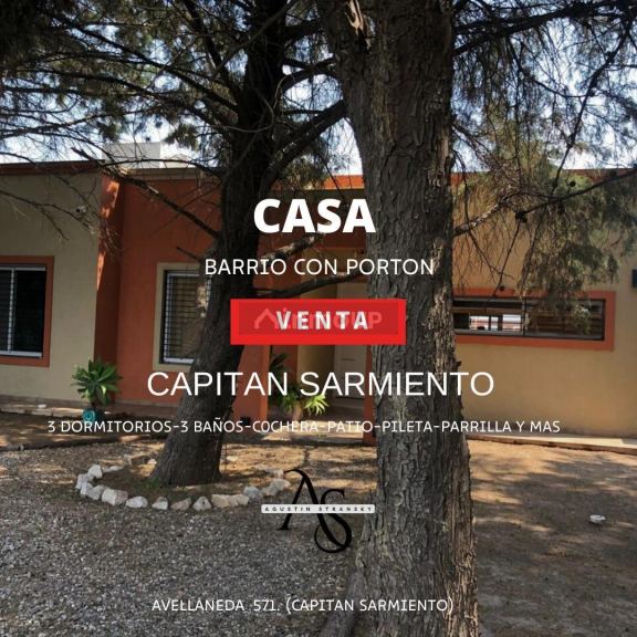 Casa en Venta en Capitán Sarmiento, Buenos Aires Interior