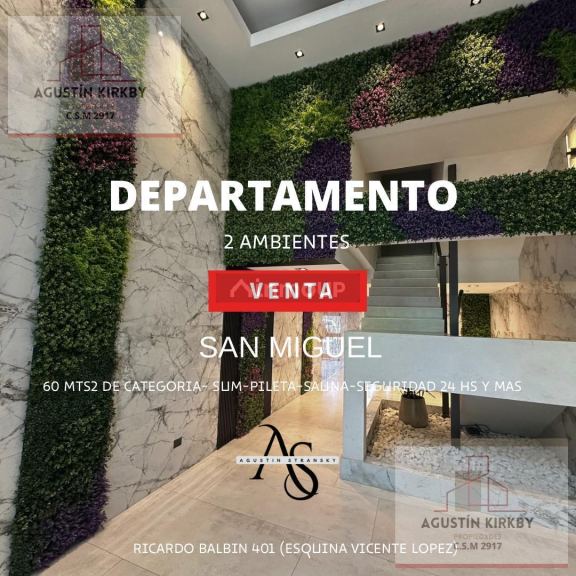 Departamento en Venta en San Miguel, G.B.A. Zona Norte