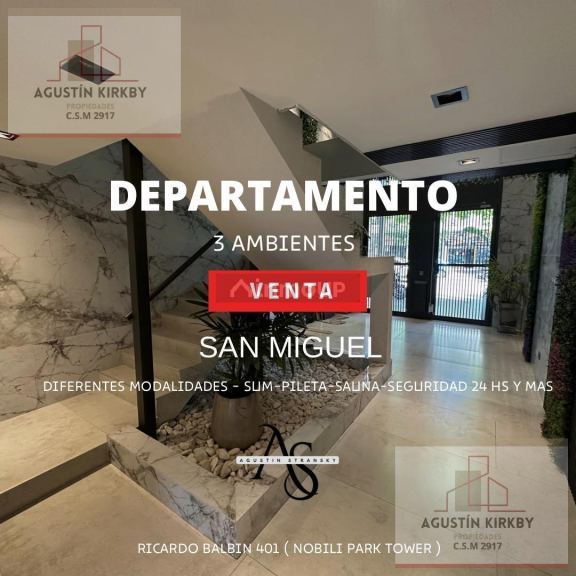 Departamento en Venta en San Miguel, G.B.A. Zona Norte