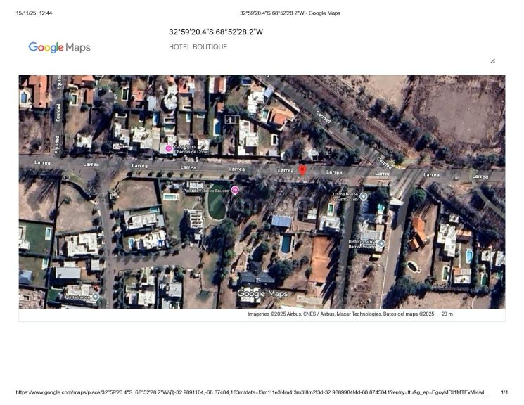 Hotel en Venta en Lujan de Cuyo, Mendoza