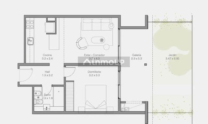 Departamento en Venta en Tigre, G.B.A. Zona Norte