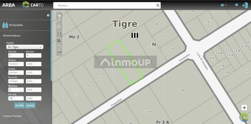 Terreno en Venta en Tigre, G.B.A. Zona Norte