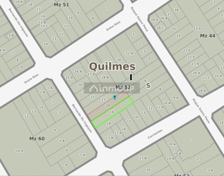 Terreno en Venta en Quilmes, G.B.A. Zona Sur