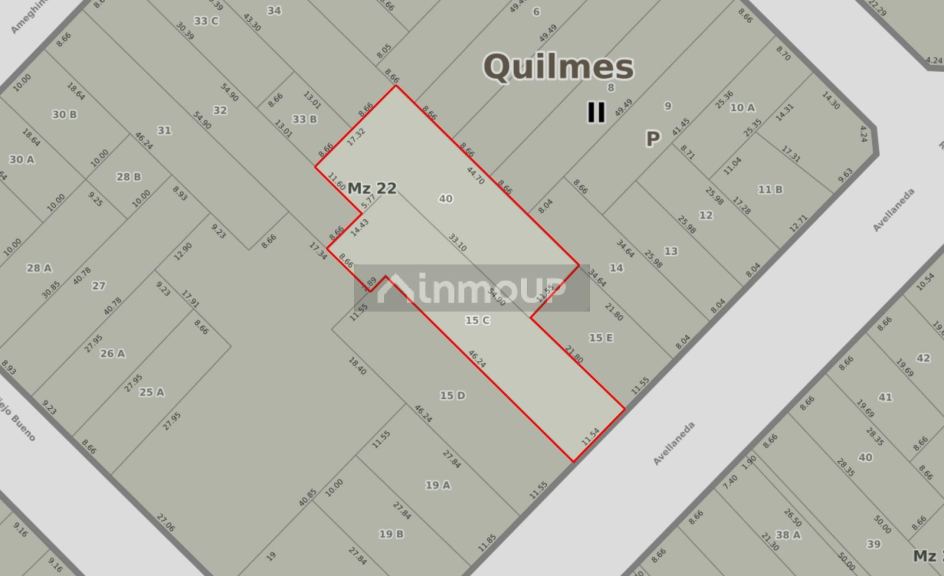 Terreno en Venta en Quilmes, G.B.A. Zona Sur