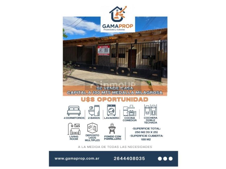 Casa en Venta en Capital, San Juan