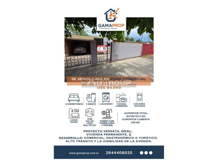 Casa en Venta en Capital, San Juan