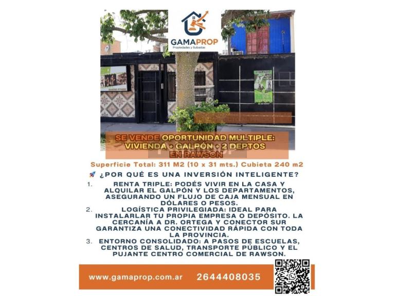 Casa en Venta en Capital, San Juan