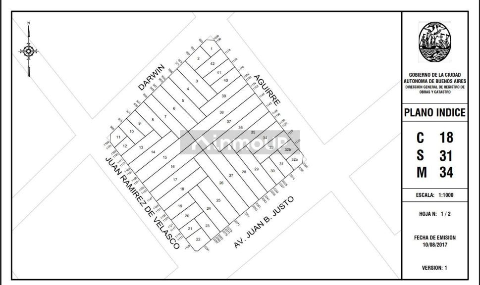 Terreno en Venta en Palermo, Capital Federal