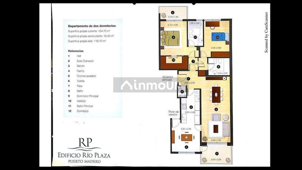 Departamento en Alquiler en Puerto Madero, Capital Federal