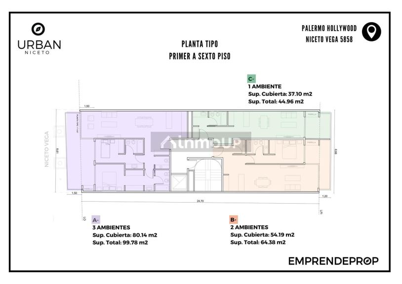 Departamento en Venta en Palermo, Capital Federal