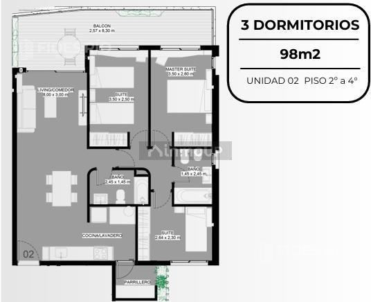 Departamento en Venta en Rosario, Santa Fe