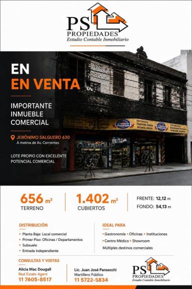 Local Comercial en Venta en Almagro, Capital Federal