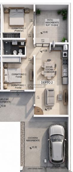 Departamento en Venta en Guaymallen, Mendoza - USD 33.000 | Inmoup - 7