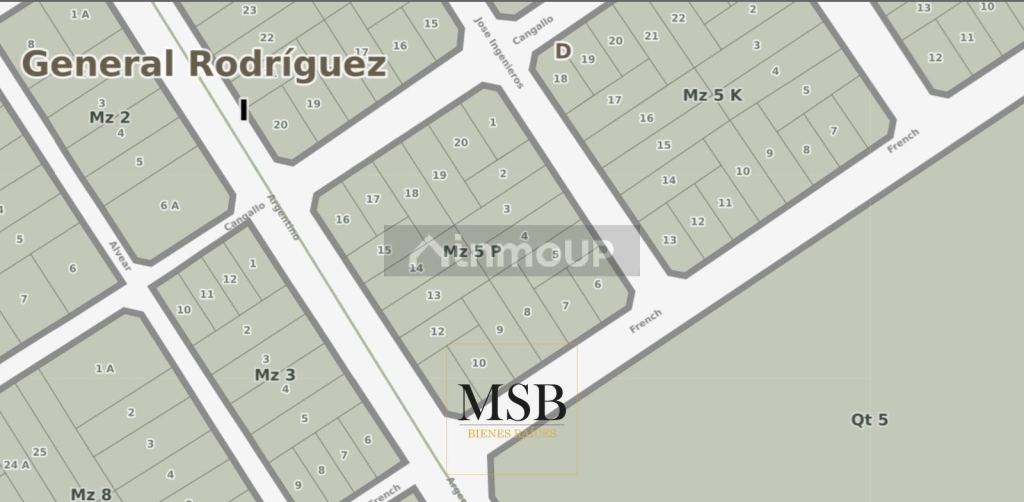 Terreno en Venta en General Rodriguez, G.B.A. Zona Oeste