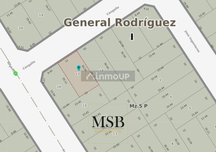 Terreno en Venta en General Rodriguez, G.B.A. Zona Oeste
