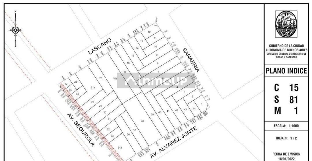 Terreno en Venta en Monte Castro, Capital Federal
