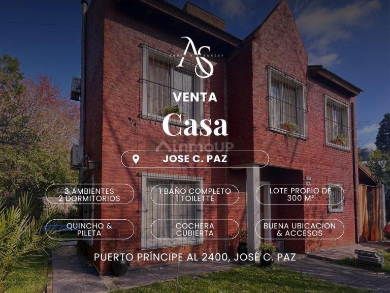 Casa en Venta en Jose Clemente Paz, G.B.A. Zona Norte