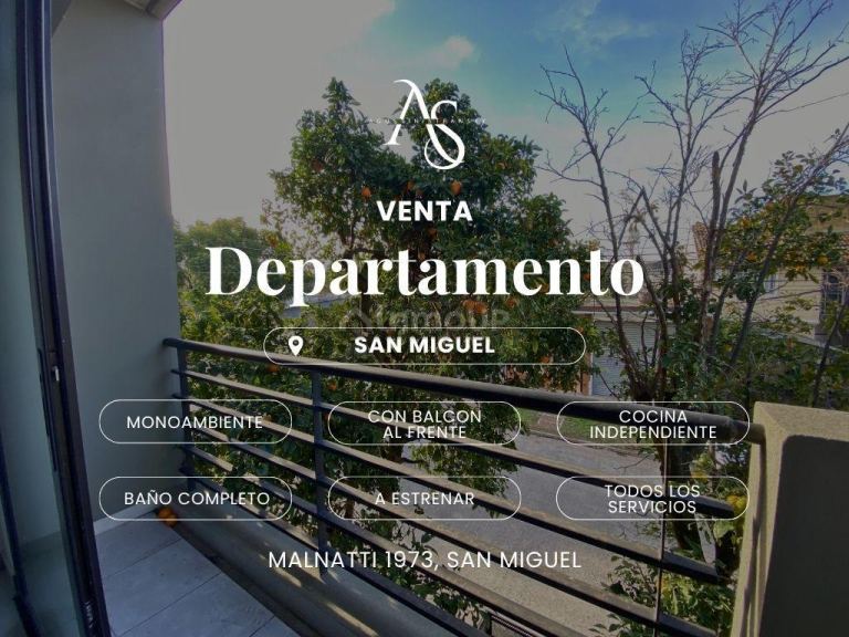 Departamento en Venta en San Miguel, G.B.A. Zona Norte