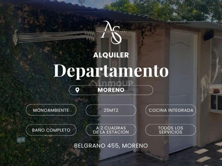 Departamento en Alquiler en Moreno, G.B.A. Zona Oeste