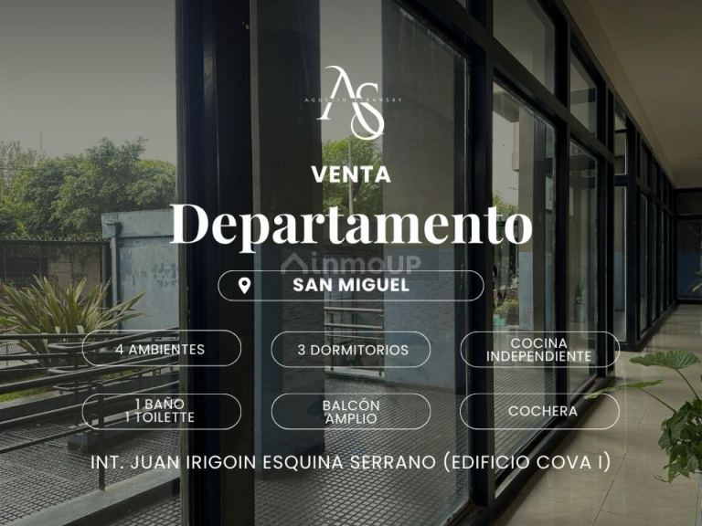 Departamento en Venta en San Miguel, G.B.A. Zona Norte