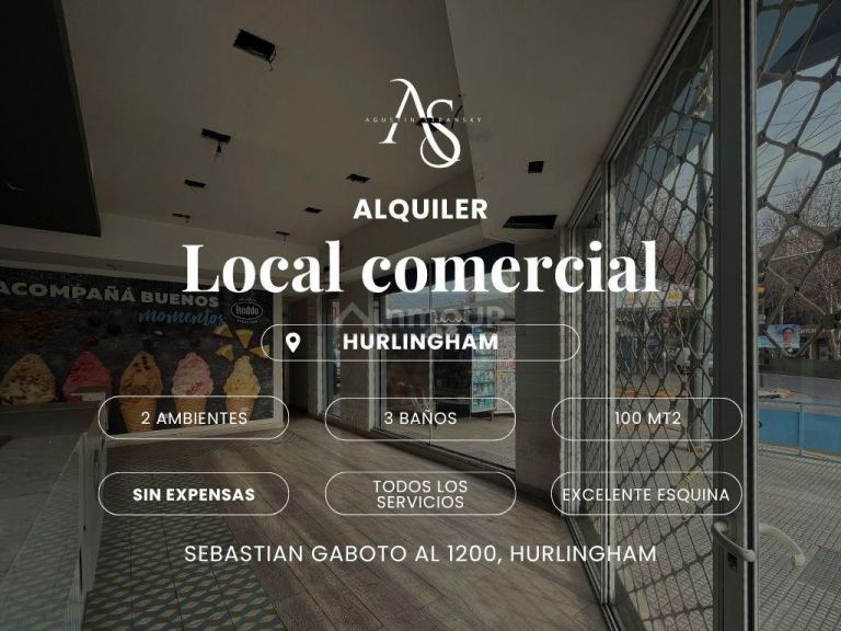 Local Comercial en Alquiler en Hurlingham, G.B.A. Zona Oeste