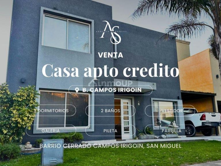 Casa en Venta en San Miguel, G.B.A. Zona Norte