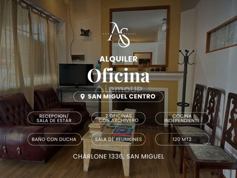 Oficina en Alquiler en San Miguel, G.B.A. Zona Norte