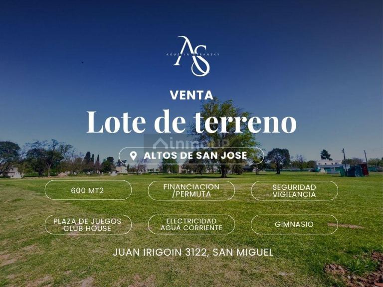 Terreno en Venta en San Miguel, G.B.A. Zona Norte