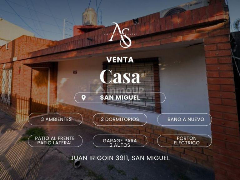 Casa en Venta en San Miguel, G.B.A. Zona Norte