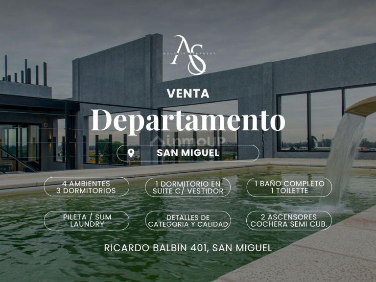 Departamento en Venta en San Miguel, G.B.A. Zona Norte