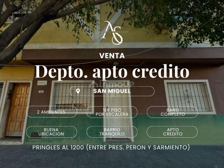 Departamento en Venta en San Miguel, G.B.A. Zona Norte