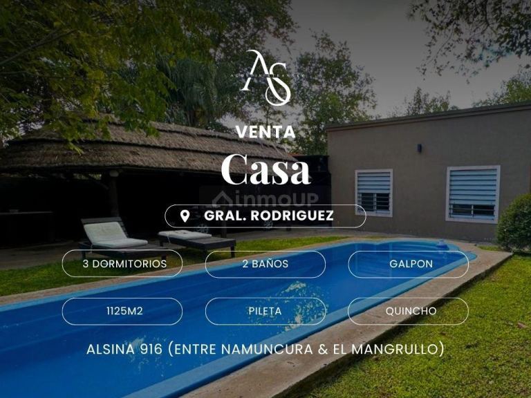 Casa en Venta en General Rodriguez, G.B.A. Zona Oeste