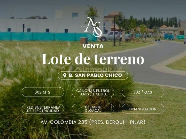 Terreno en Venta en Pilar, G.B.A. Zona Norte