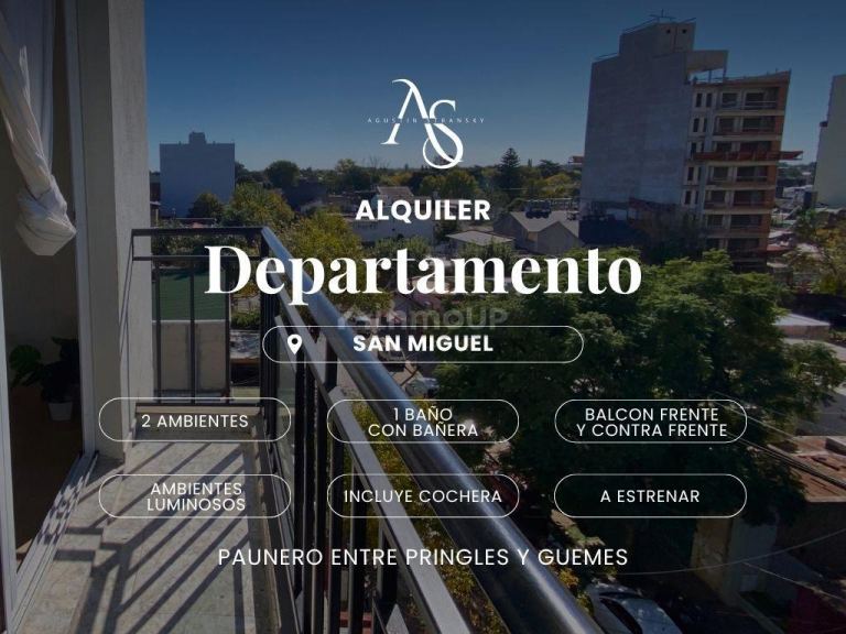 Departamento en Alquiler en San Miguel, G.B.A. Zona Norte
