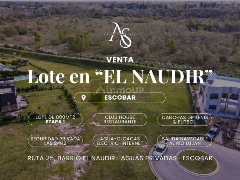 Terreno en Venta en Escobar, G.B.A. Zona Norte