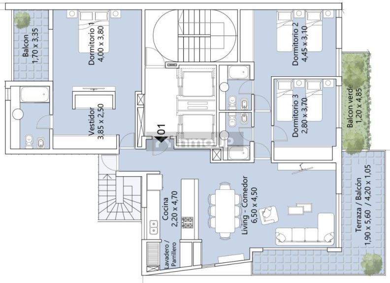 Departamento en Venta en Rosario, Santa Fe