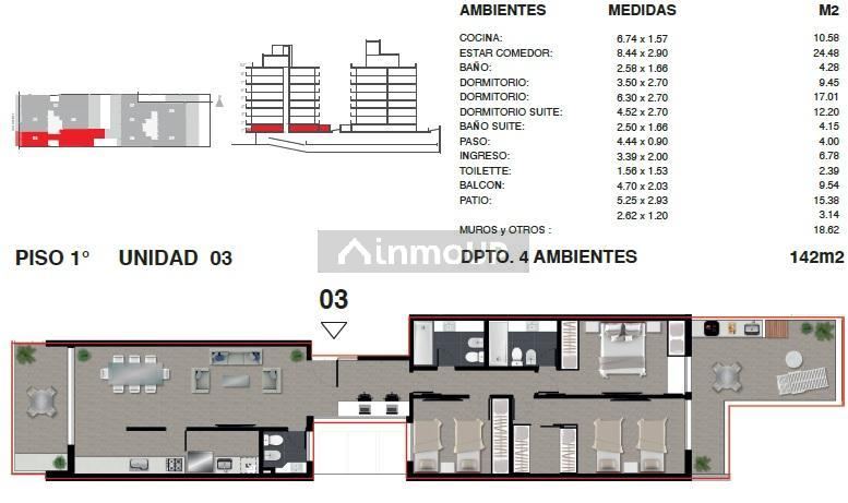 Departamento en Venta en Rosario, Santa Fe