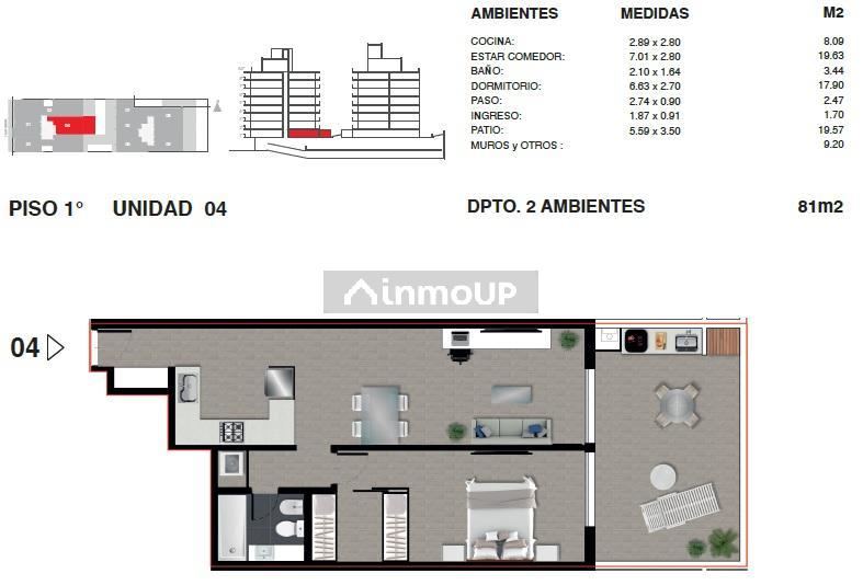 Departamento en Venta en Rosario, Santa Fe