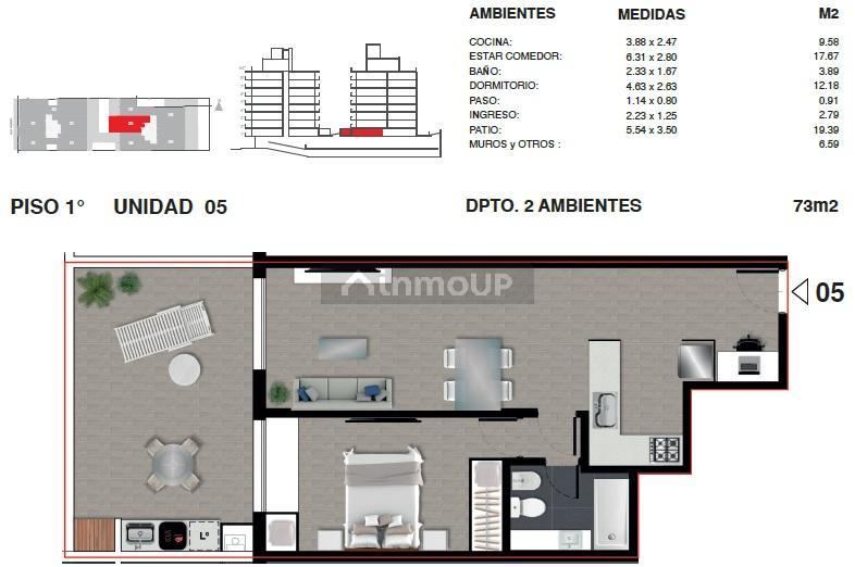 Departamento en Venta en Rosario, Santa Fe
