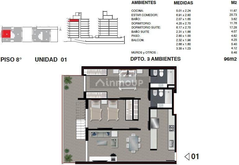 Departamento en Venta en Rosario, Santa Fe